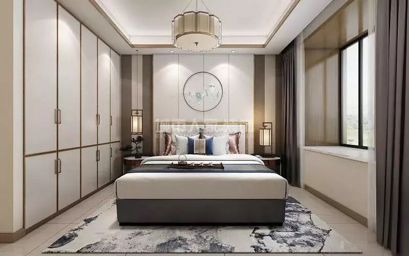 【案例·设计】中豪润园139㎡新中式风格，化繁为简，诗意悠远！