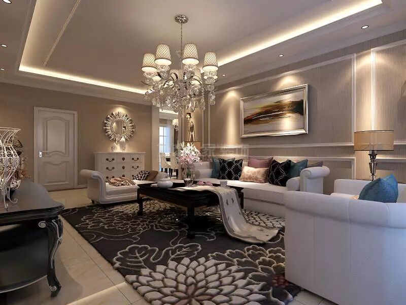 【家·设计】160㎡简欧风格，贵气十足幸福满满！