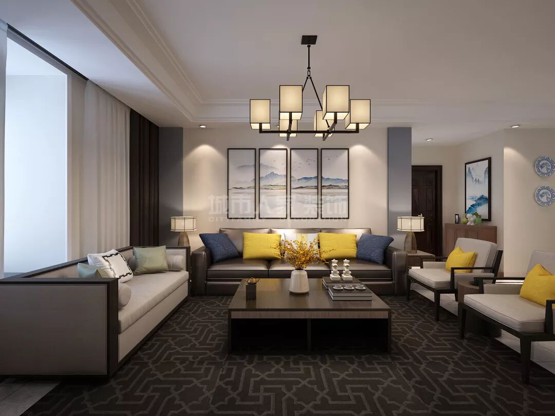 【家·设计】160㎡新中式，雅物韵意，清气两相宜！