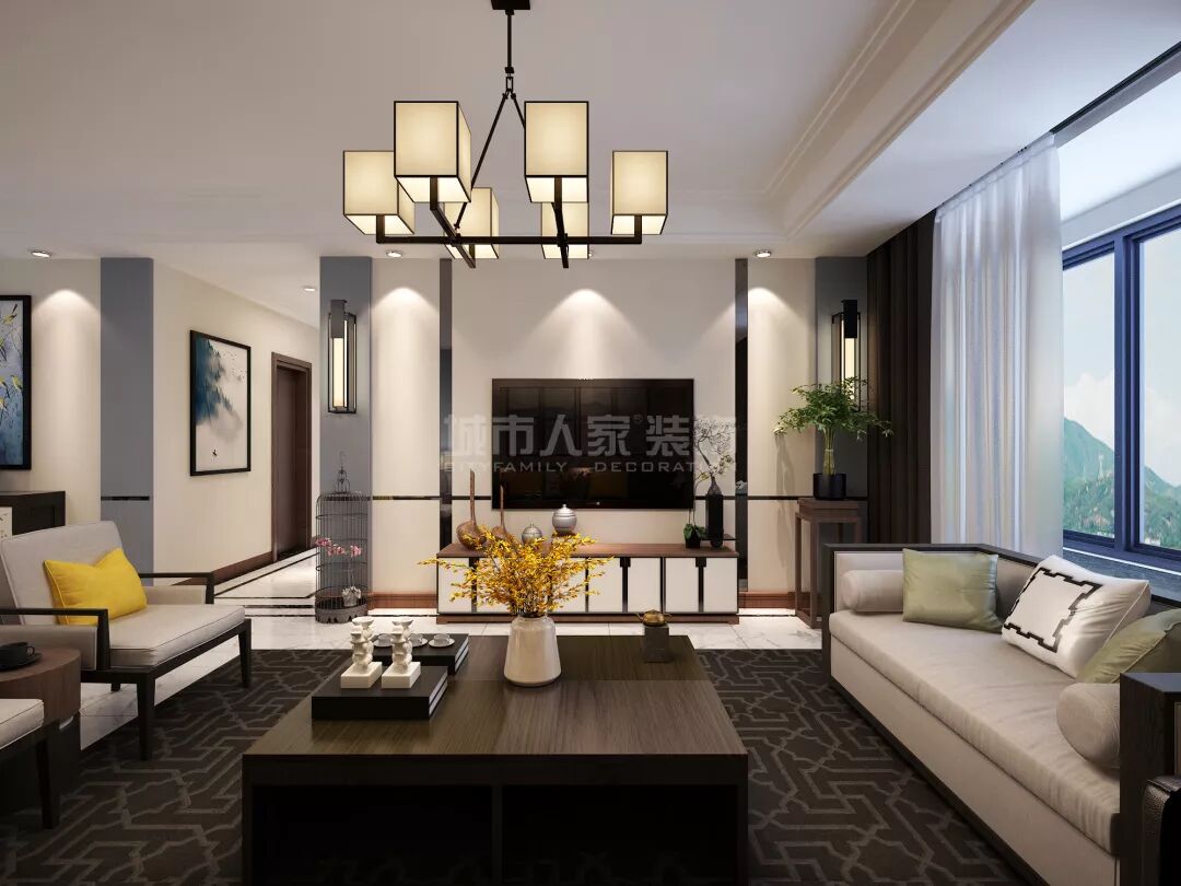 【家·设计】160㎡新中式，雅物韵意，清气两相宜！