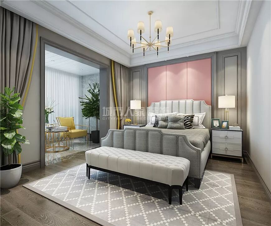 云鼎大观152平现代美式风格，以少胜多，以简胜繁！