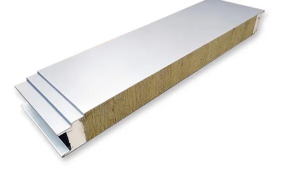 聚氨酯封边岩棉夹芯板