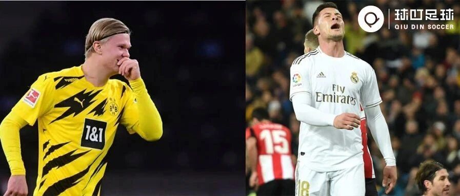 盯上哈兰德后，皇马忍不住退掉了"最水前锋"...