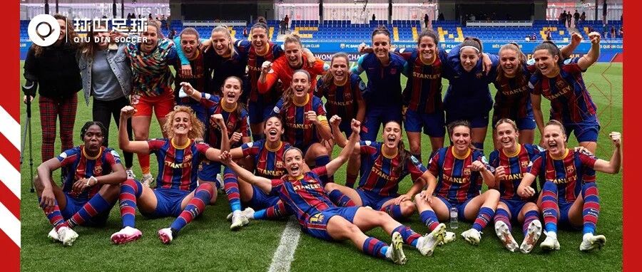 Women巴萨太强了！22轮全胜轰125球，最快下轮夺冠