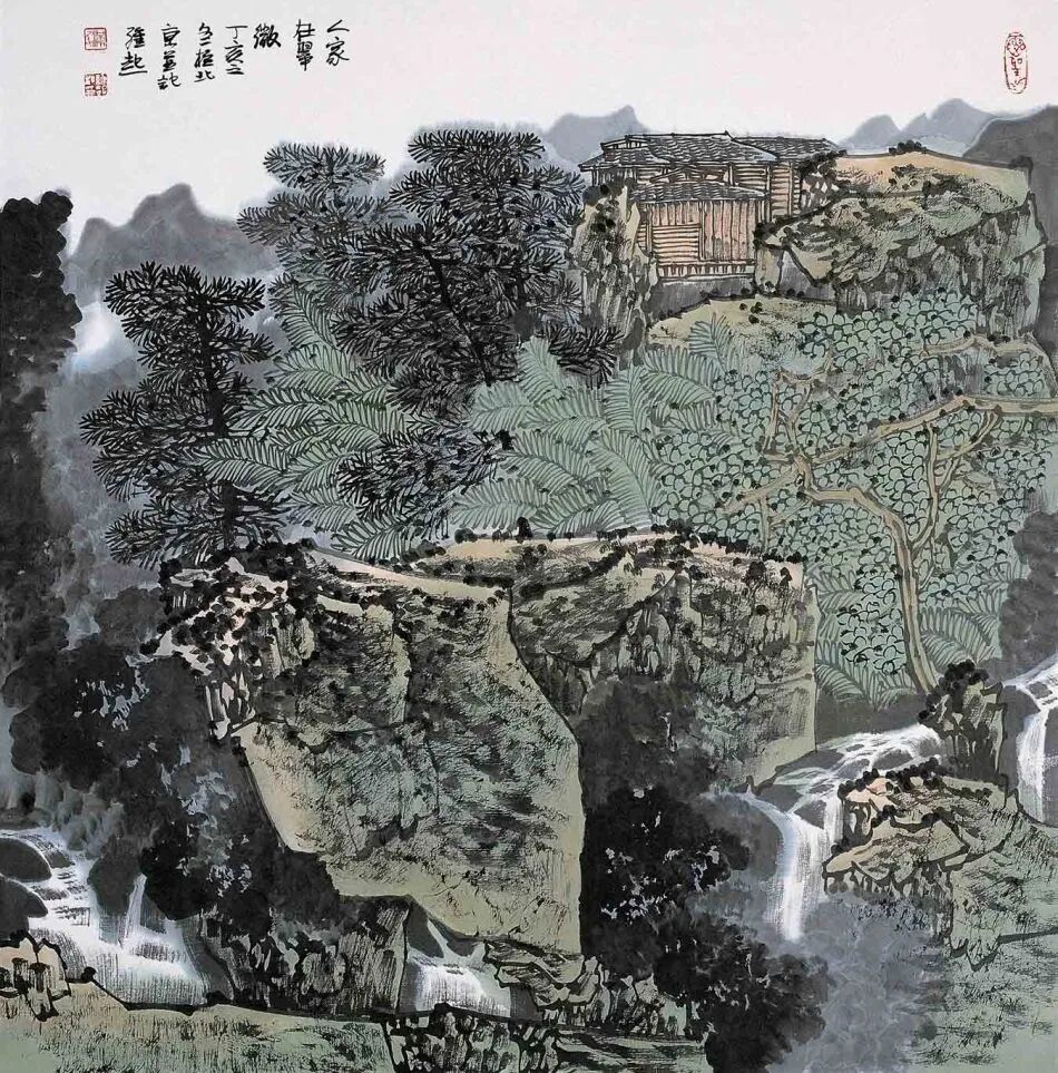 缅怀国画家满维起辞世享年69岁图