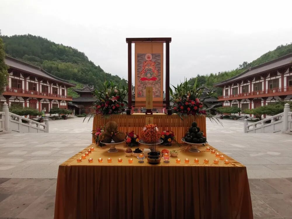 盂兰盆丨天圣山安福寺将于农历七月十五举行盂兰盆节报恩孝亲法会和大蒙山施食法会（网络报名登记，勿到寺院现场参加）