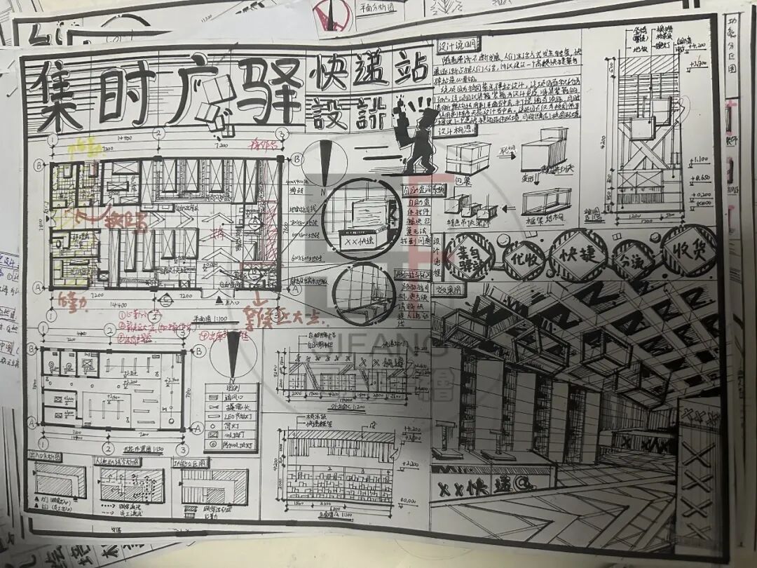 学姐快题练习作品▲学姐快题练习作品▲学姐快题练习作品从出成绩的