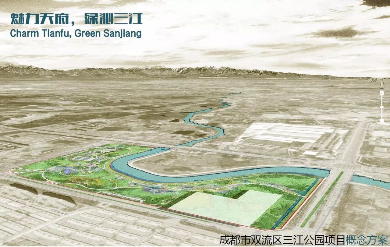 独家！重磅展示你身边的双流三江公园！离你有多远~