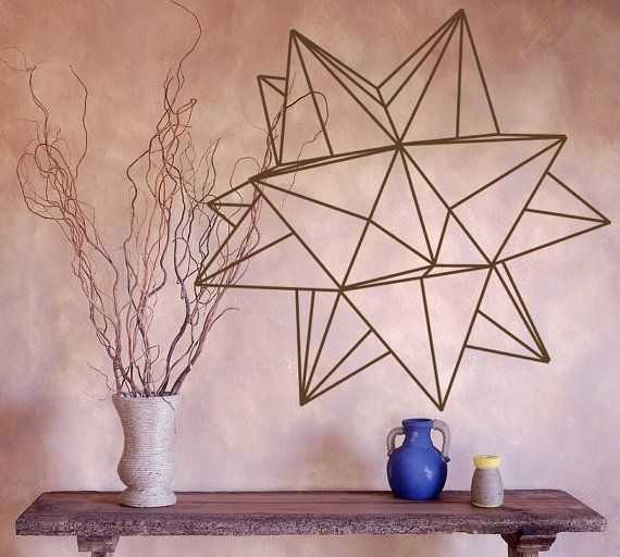 纸胶带也能做出创意画家里的新装饰