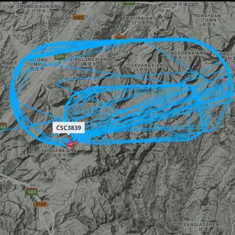 川航3U3839已安全落地！