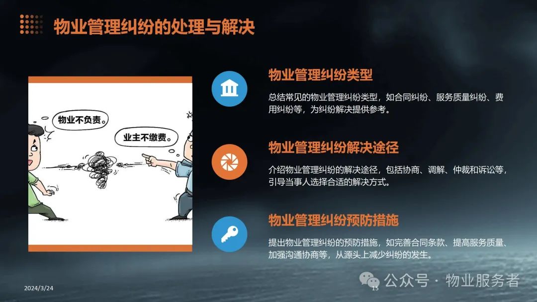 物业管理法律法规知识ppt