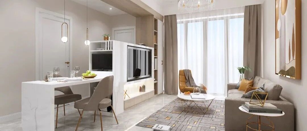 小户型如何把客厅装大？参考这些设计，小客厅也能大气！