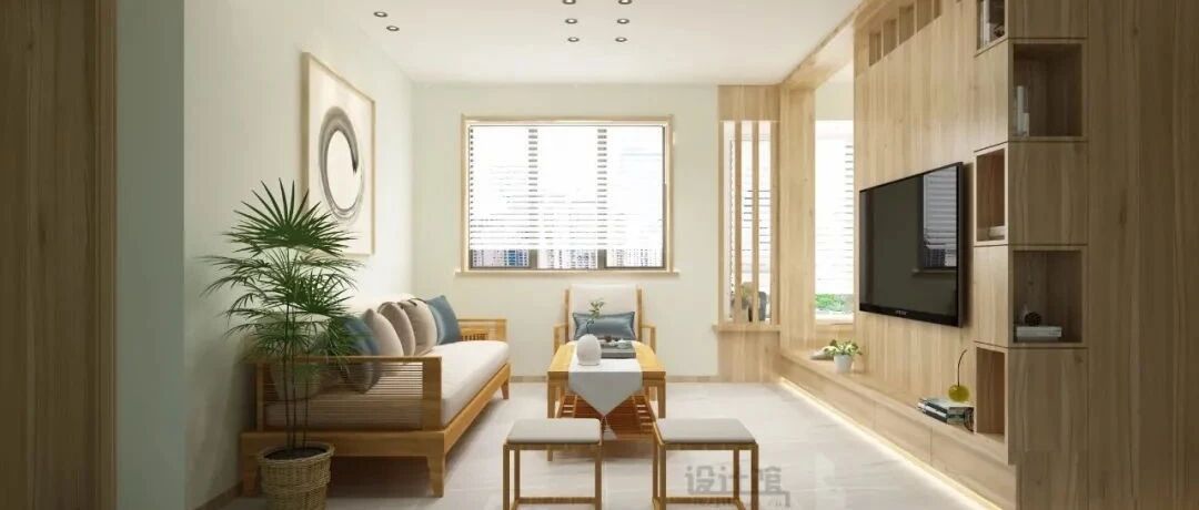 不带阳台的客厅，该如何装修设计？实用与大气，都是要考虑的！