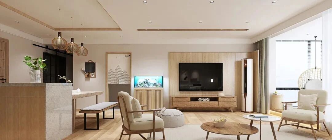 大白吊顶，略显单调！加点装饰线条，档次立马提高！