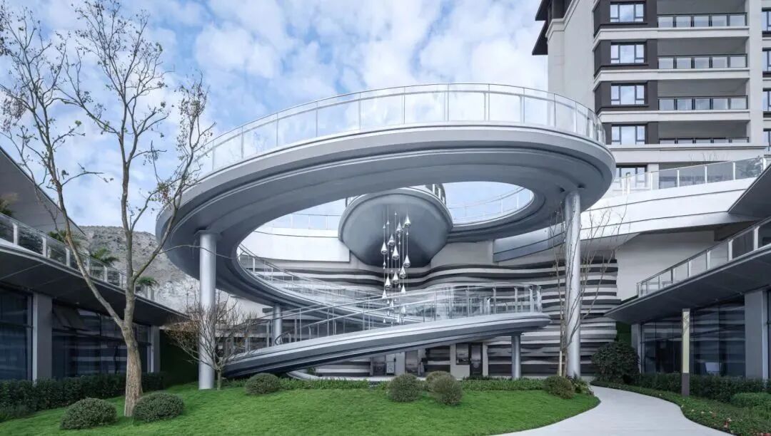 空间在诗意的螺旋中起舞 海成金科 印江府 源道建筑 Hi有料