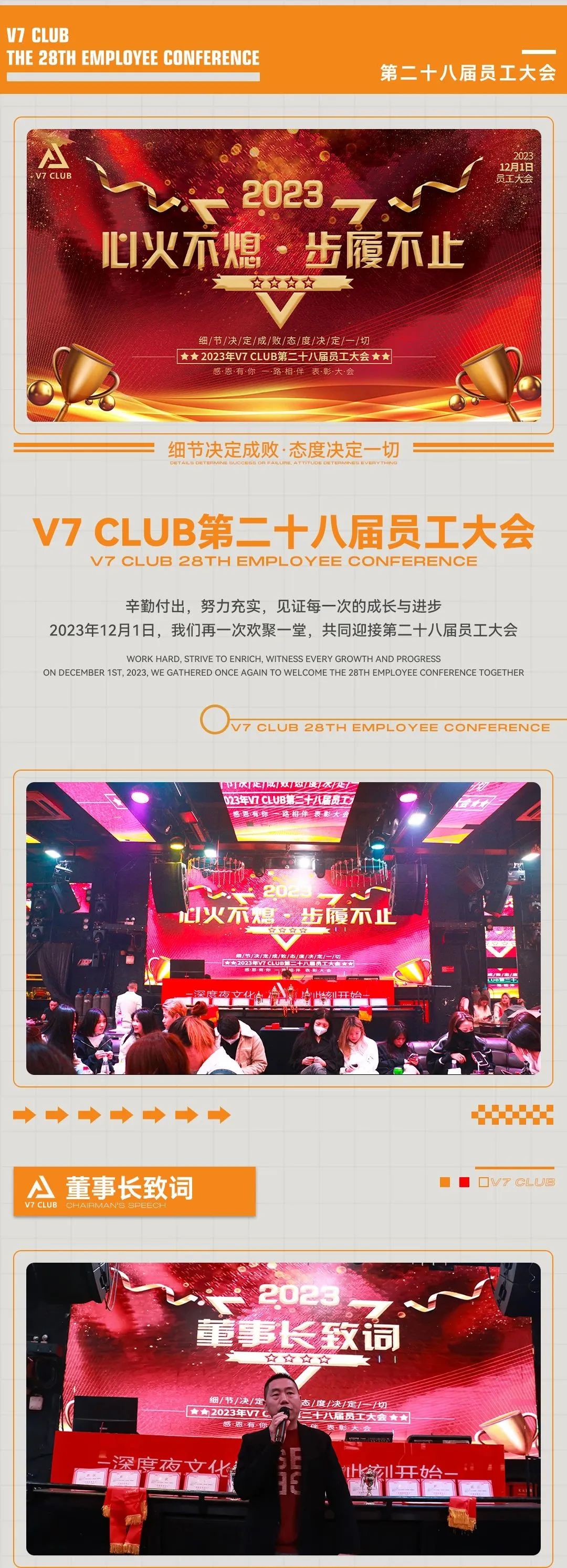 [心火不熄·步履不止] V7 CLUB第28届员工大会圆满落幕-昆明V7 CLUB/V7酒吧