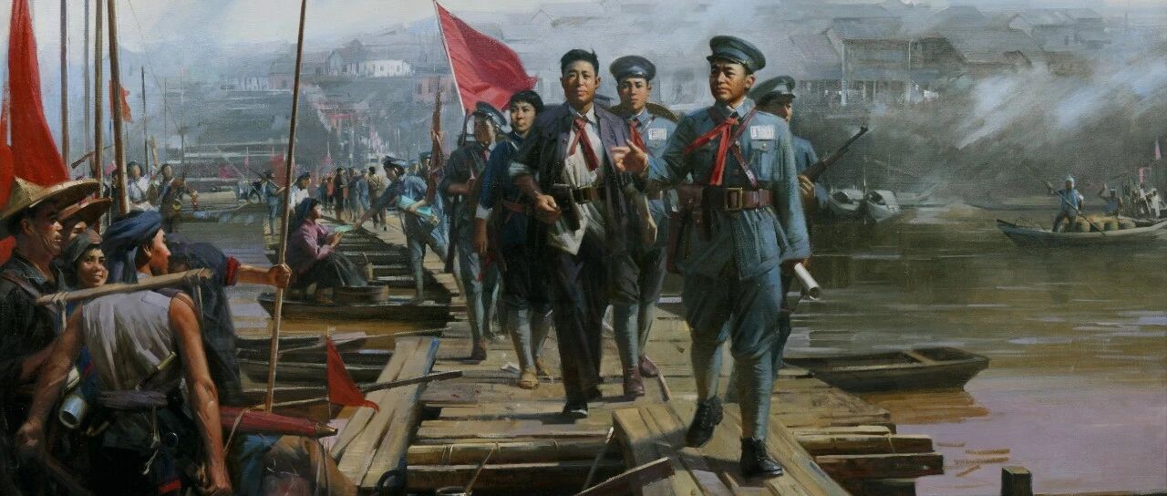 谁敢横刀立马，唯我彭大将军 |《美术经典中的党史》邀请您走近油画《平江起义》……