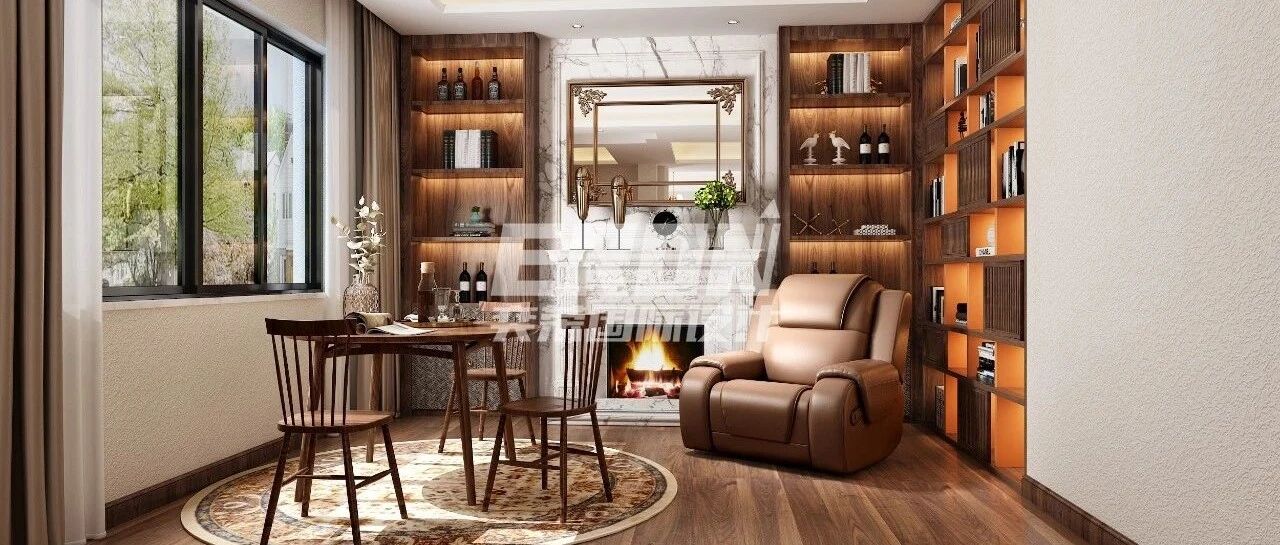 别墅书房设计，寻一处静谧，享一室书香