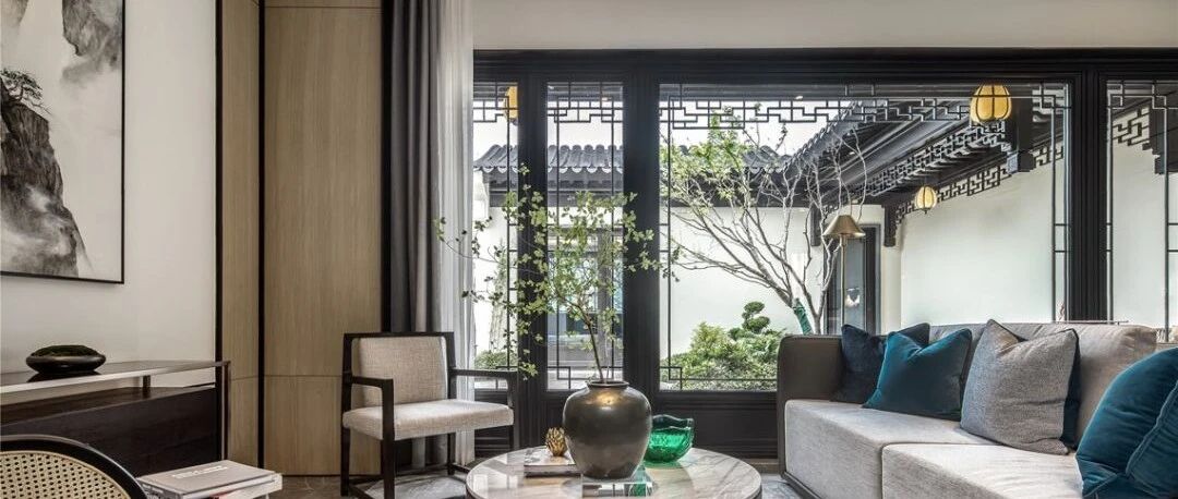 新中式+轻奢，每个空间都美到窒息！