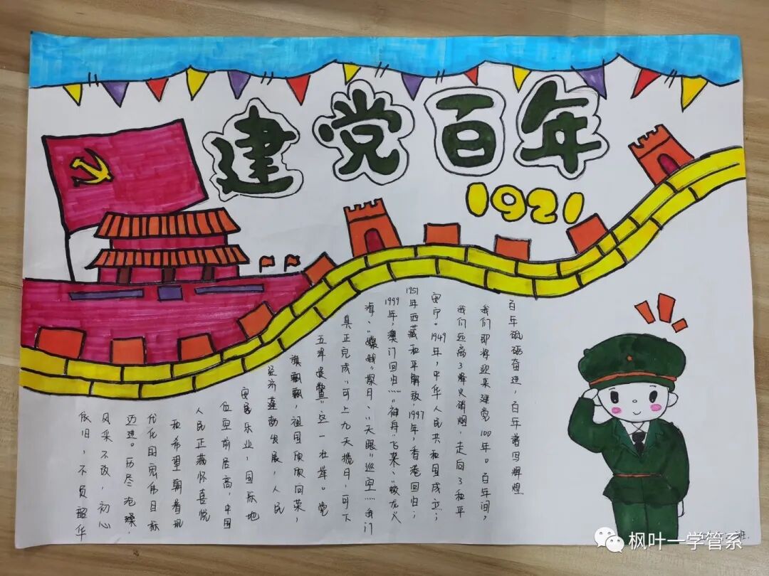 党在我心中永远跟党走党史板报投票进行中