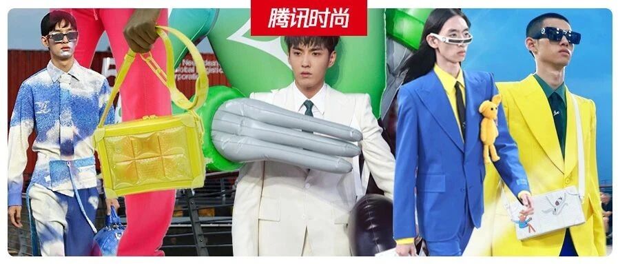 上海热爆了！吴亦凡背LV人偶走秀上热搜