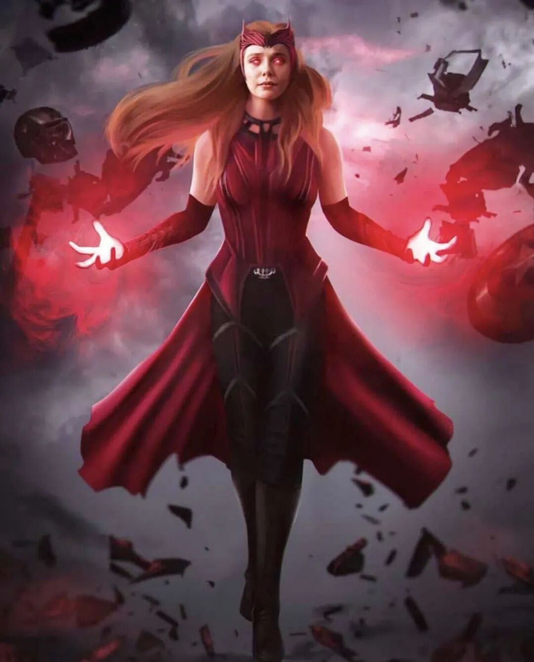 今天我们来认识一下能手撕灭霸,被称为漫威最强英雄的"绯红女巫"扮演