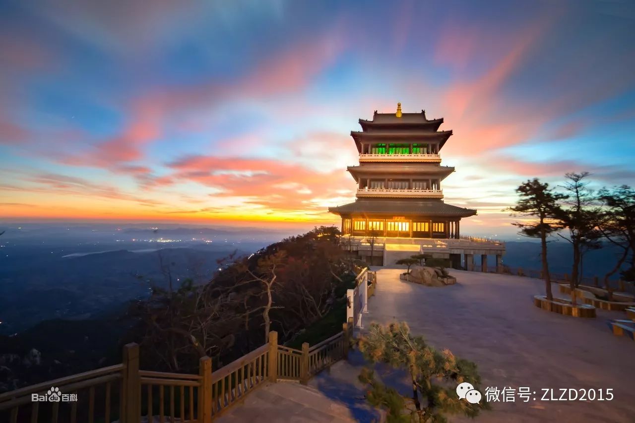 望海樓因地處蒙山東隅,又名東蒙,海拔1001.