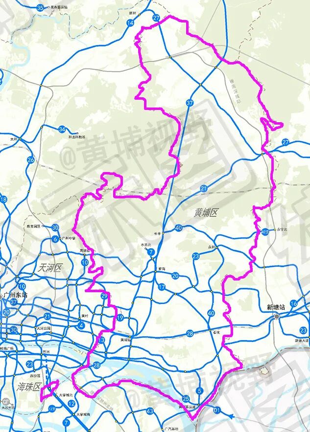 未来三年，广州黄埔*推4条地铁，赶紧提意见！