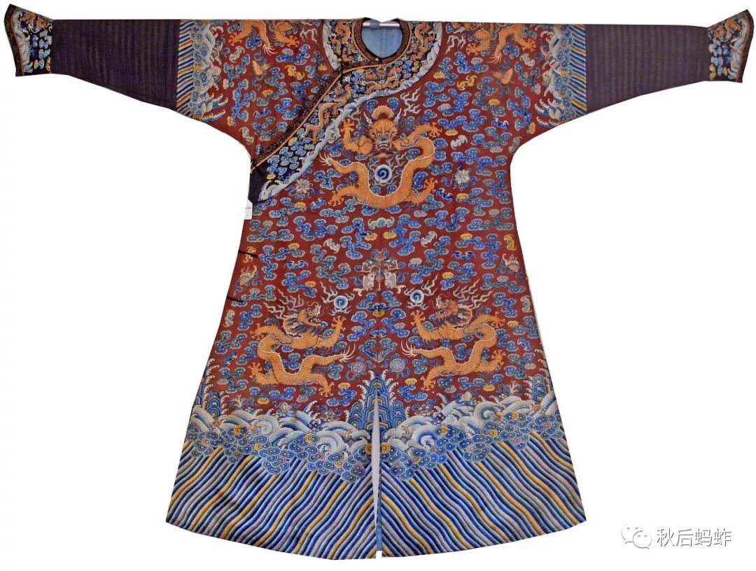 清朝龙袍 清代龙袍与蟒袍