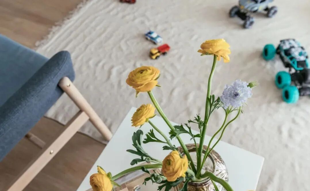 一家三口的107㎡新家，柜子做了超级多，美观又实用！