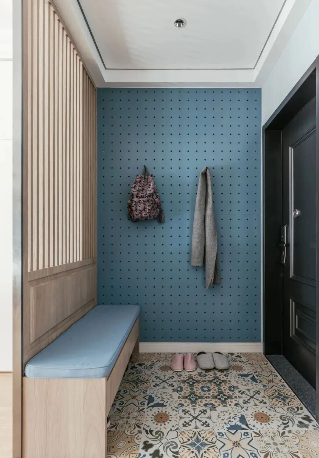 一家三口的107㎡新家，柜子做了超级多，美观又实用！