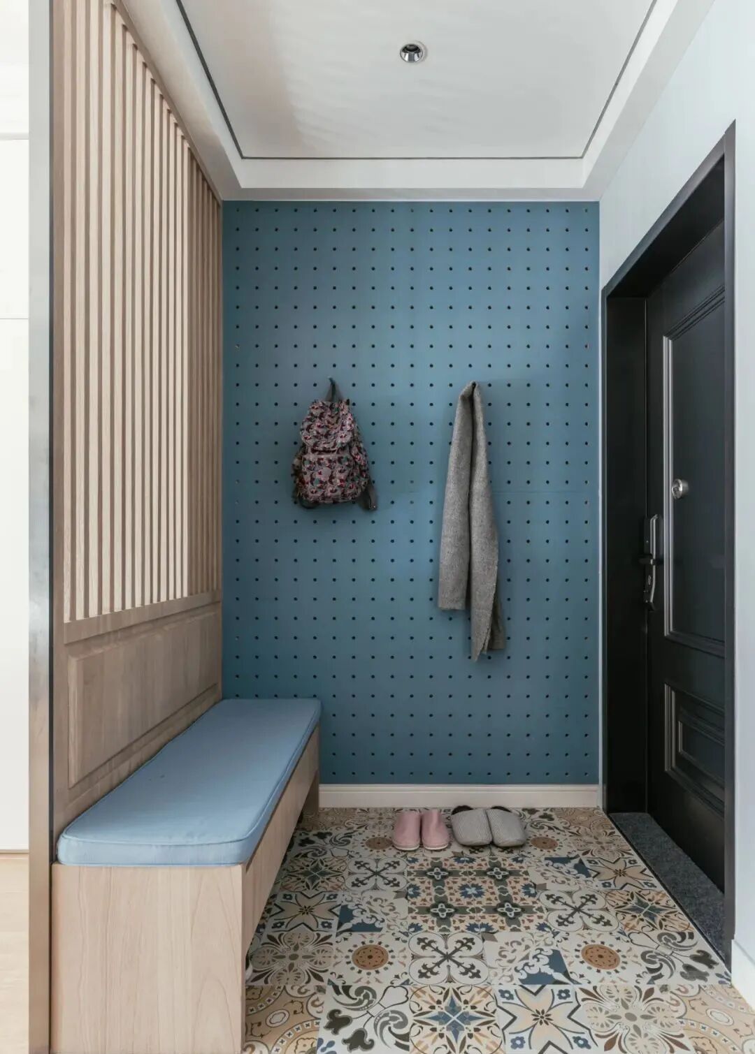 一家三口的107㎡新家，柜子做了超级多，美观又实用！