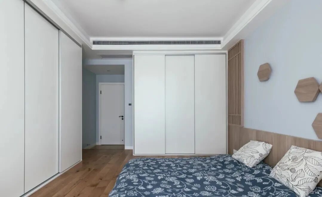 一家三口的107㎡新家，柜子做了超级多，美观又实用！