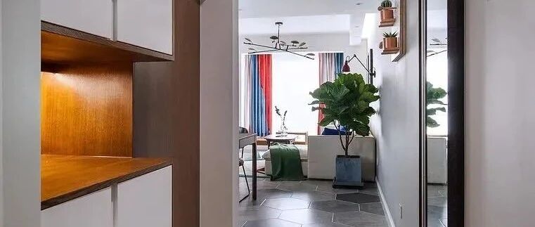 你一眼就爱上的玄关设计，颜值和收纳全在线！