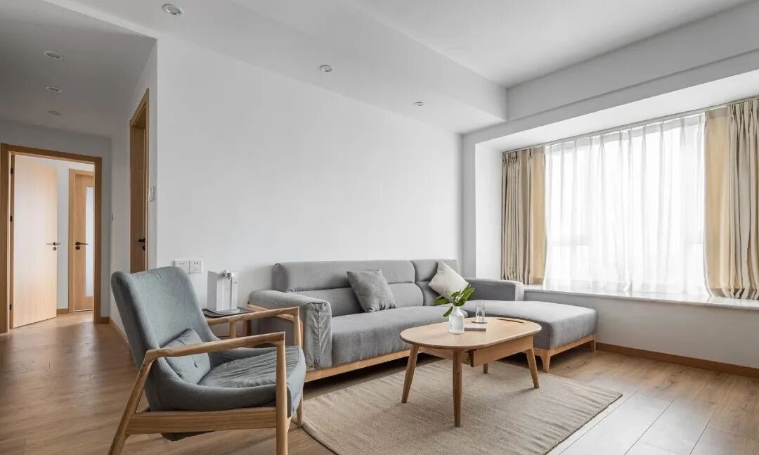 95㎡原生态木质日式风，回归自然，让家成为喧嚣都市的“绿洲”~