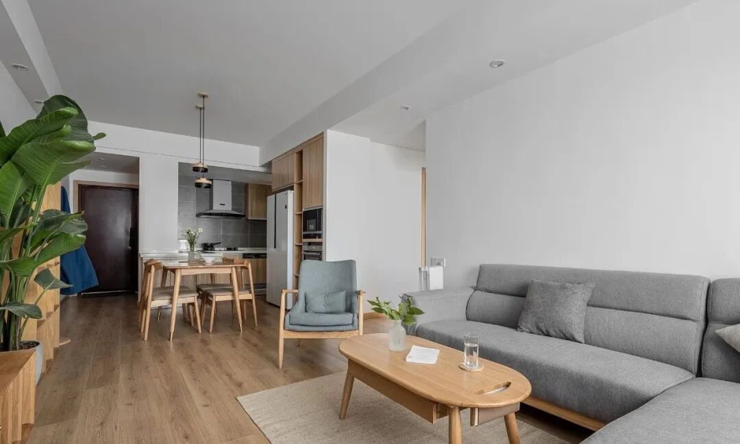 95㎡原生态木质日式风，回归自然，让家成为喧嚣都市的“绿洲”~