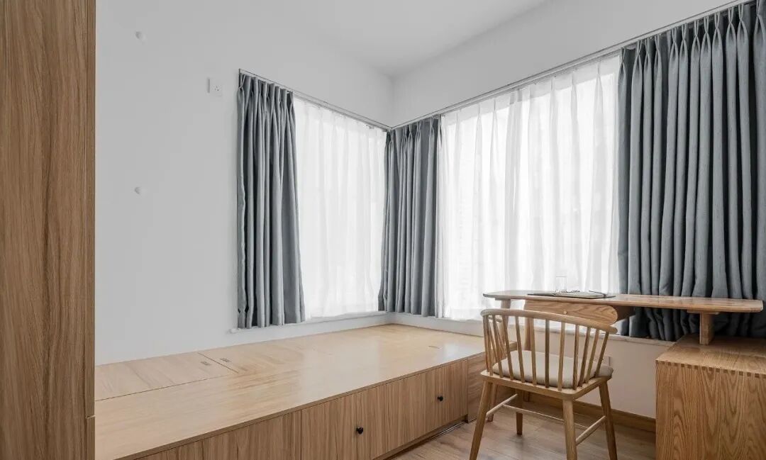 95㎡原生态木质日式风，回归自然，让家成为喧嚣都市的“绿洲”~