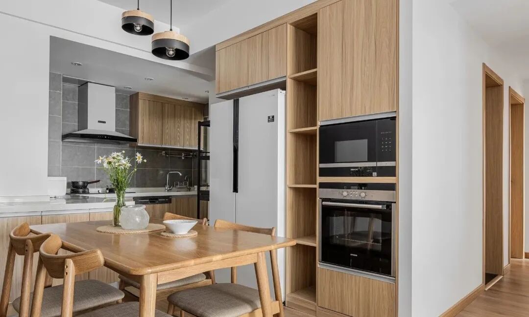 95㎡原生态木质日式风,回归自然,让家成为喧嚣都市的“绿洲”~