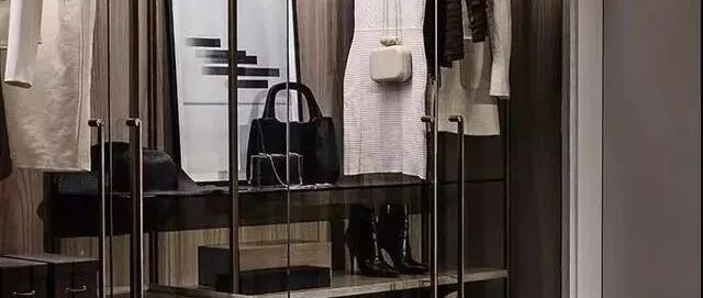 越来越多人衣柜不装移门，现在流行用这种代替，好看又不占地！