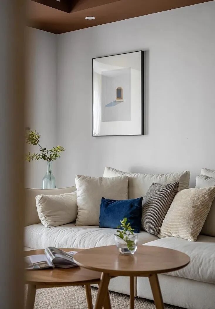 95平原木风三房，时尚简洁又温馨，真漂亮！