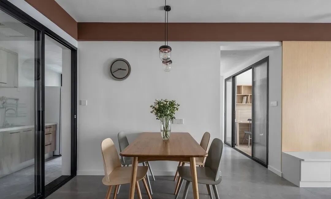 95平原木风三房，时尚简洁又温馨，真漂亮！