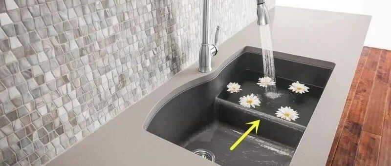 承认吧，单槽比双槽好用！加个矮墩碗菜分开洗，水忘关也不怕溢水