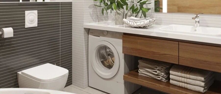 5㎡的卫生间怎么放洗衣机？看完你就知道了！