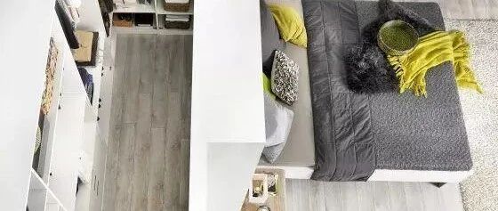 现在卧室流行床头不靠墙，往前挪80公分，夸实用的业主不止一两个