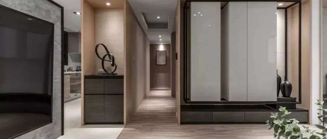 走廊玄关空间小，如何吊顶显自然？