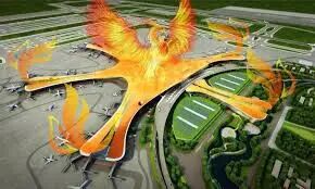 今日北京大兴机场凤凰展翅，“联建大屏”惊艳 ...