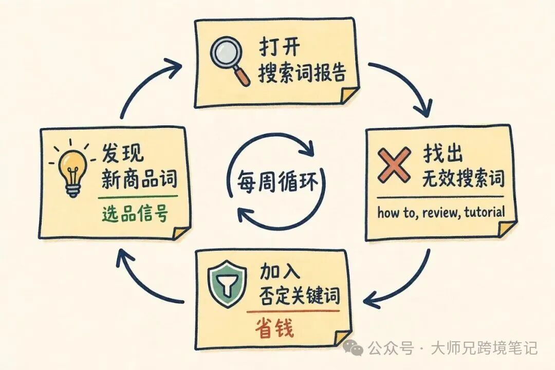 亚马逊广告无订单数据如何优化搜索词报告与否定关键词