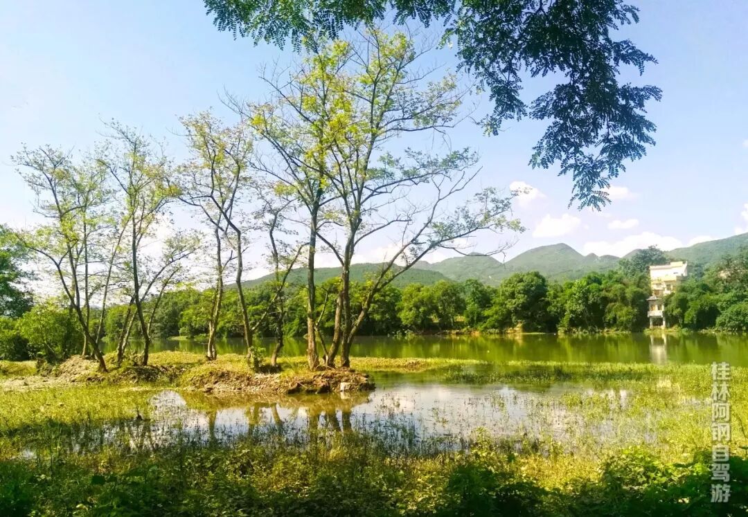 桂林全州伍家月亮湾玩水玩沙、采摘烧烤，带你回到童年的外婆家！