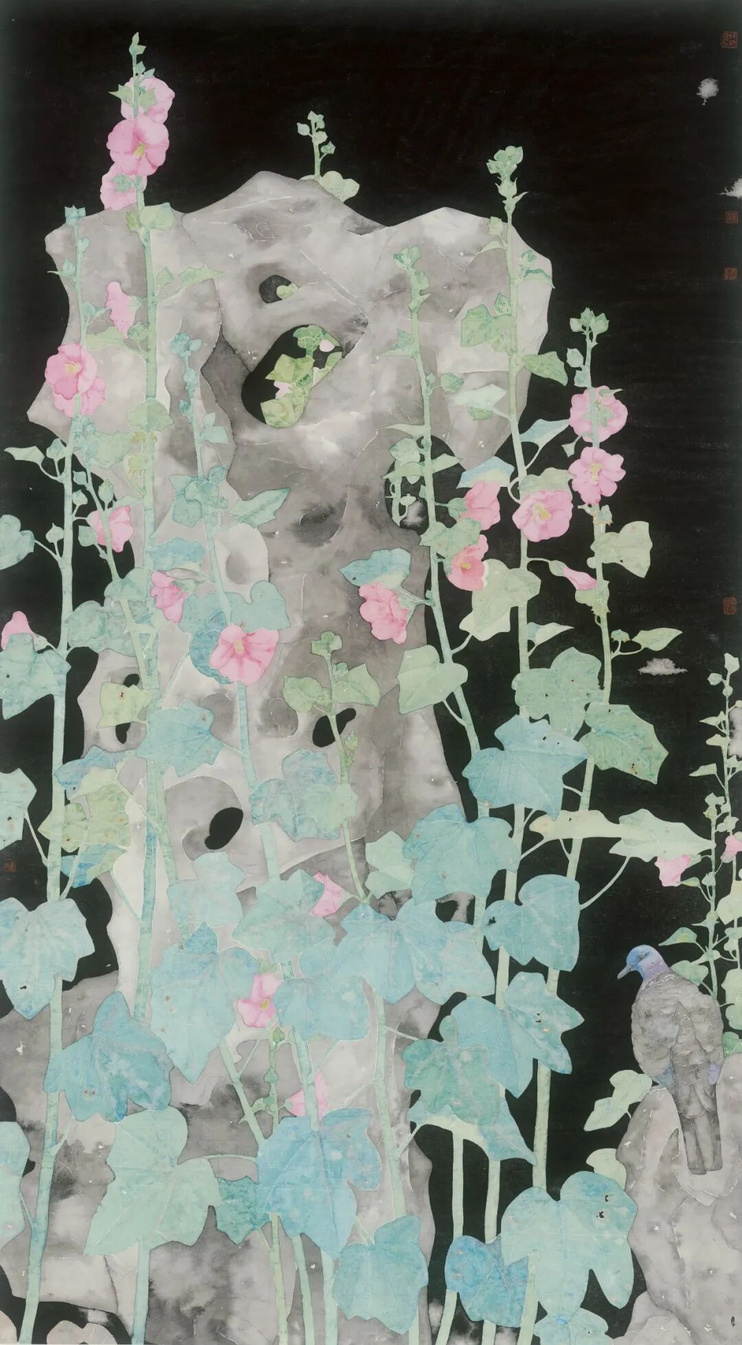 苏国强  2024年  蜀葵180cm×96cm纸本.jpg