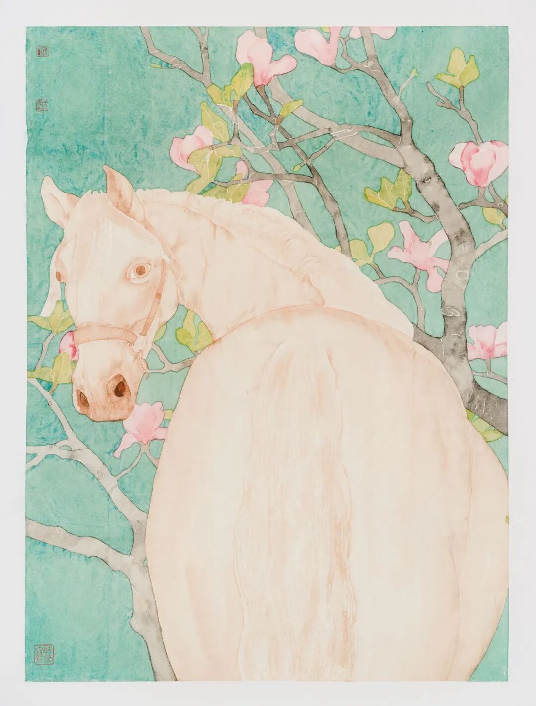 骏报春来  2026年  马68cm×45cm纸本 (3).jpg